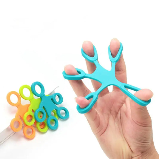 Finger Grip Silicone Ring Exerciser Antistress