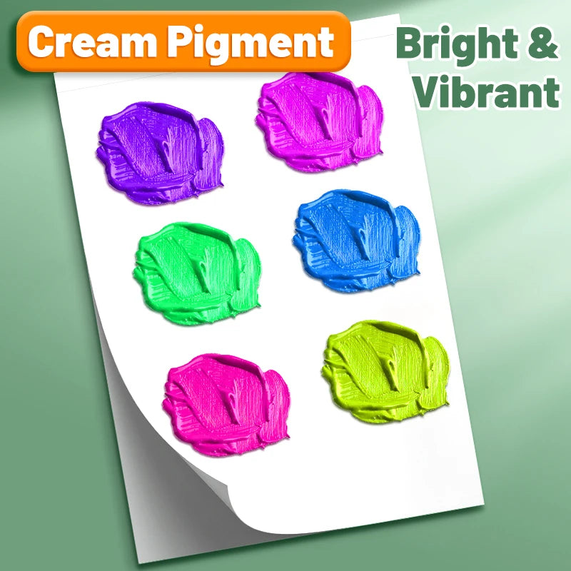 Acrylic Paint Set 12/18/24 Colors 5ml/0.17ozk