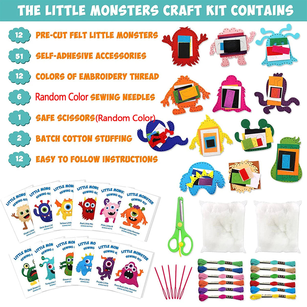 Sewing Animals Craft Kit
