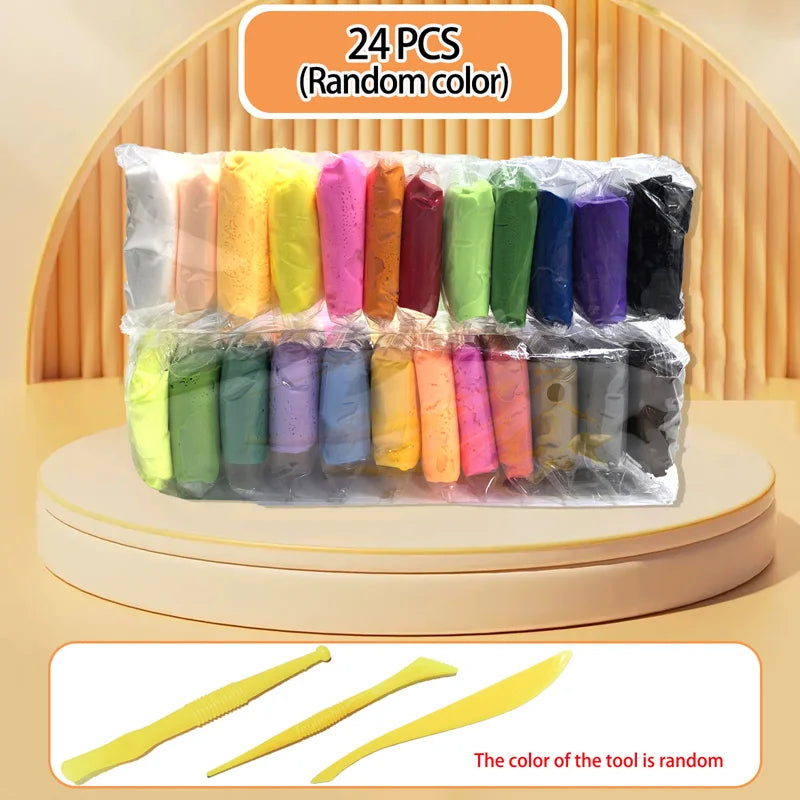 12/24/36pcs Color Clay Air-dried Clay Set