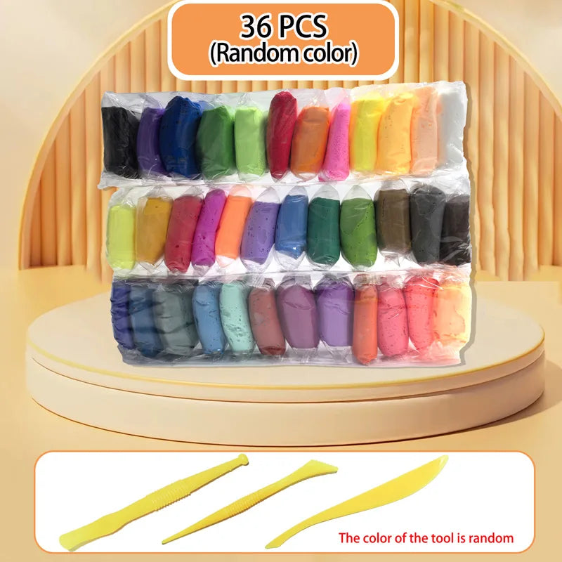 12/24/36 Color Clay Air-dried Clay Set