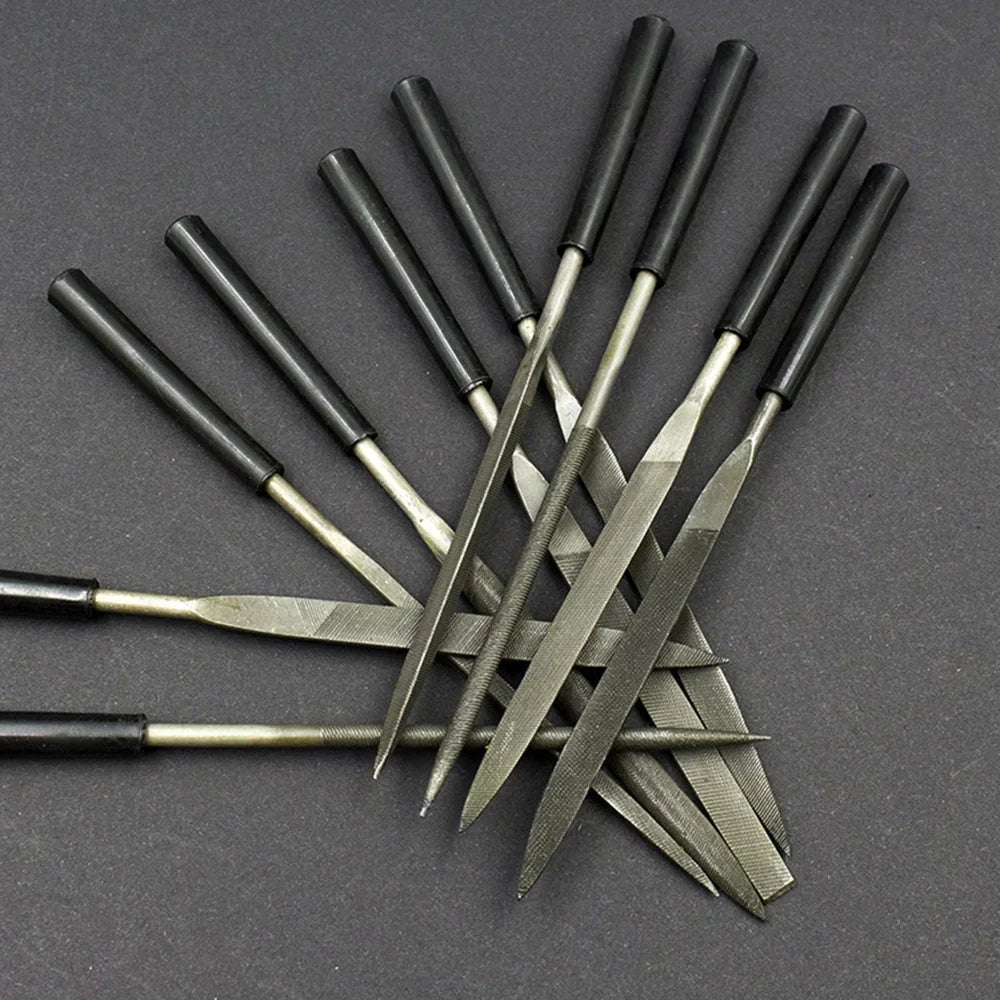 STONEGO 5/10Pcs Diamond Needle File Set