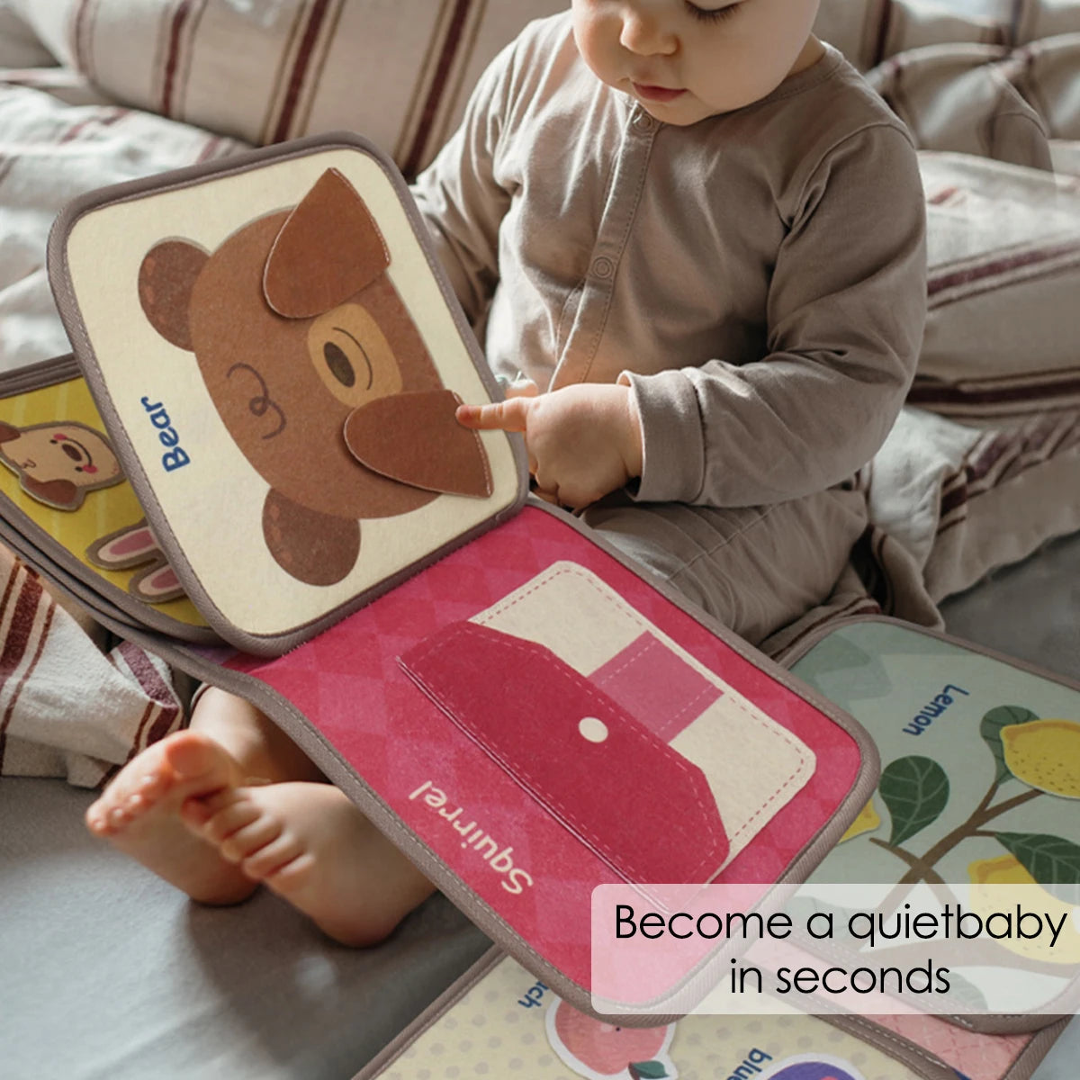 1pcs Busy Book Baby Early Education Book