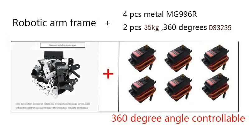 360 Degrees 6 DOF Robot
