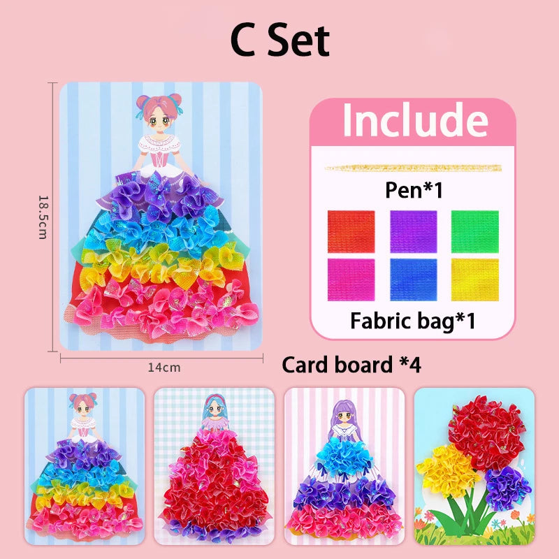 Puzzle Puncture Painting Card Boards