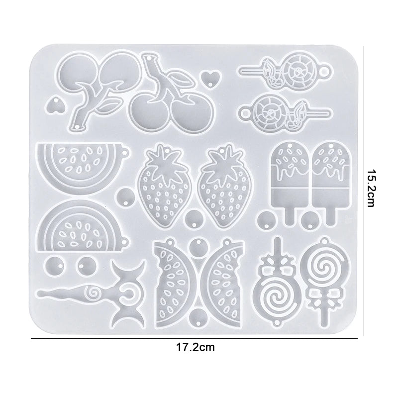 Earring Resin Silicone Molds