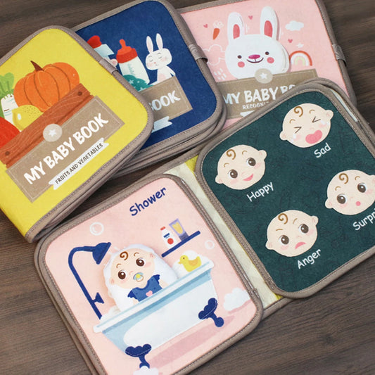 1pcs Busy Book Baby Early Education Book