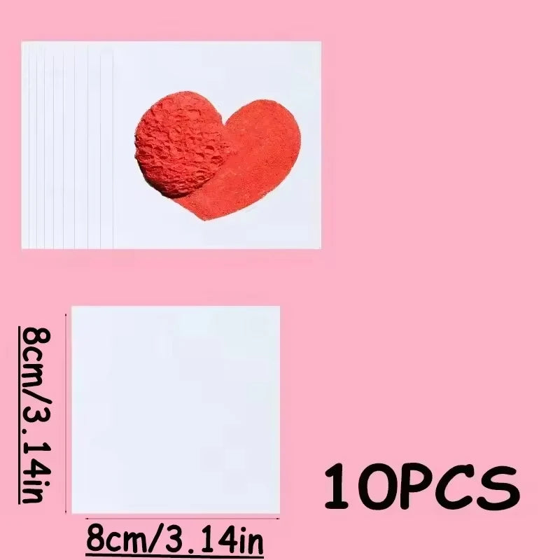 10/100Pcs 3D Drawing Magic Canvas Sponge