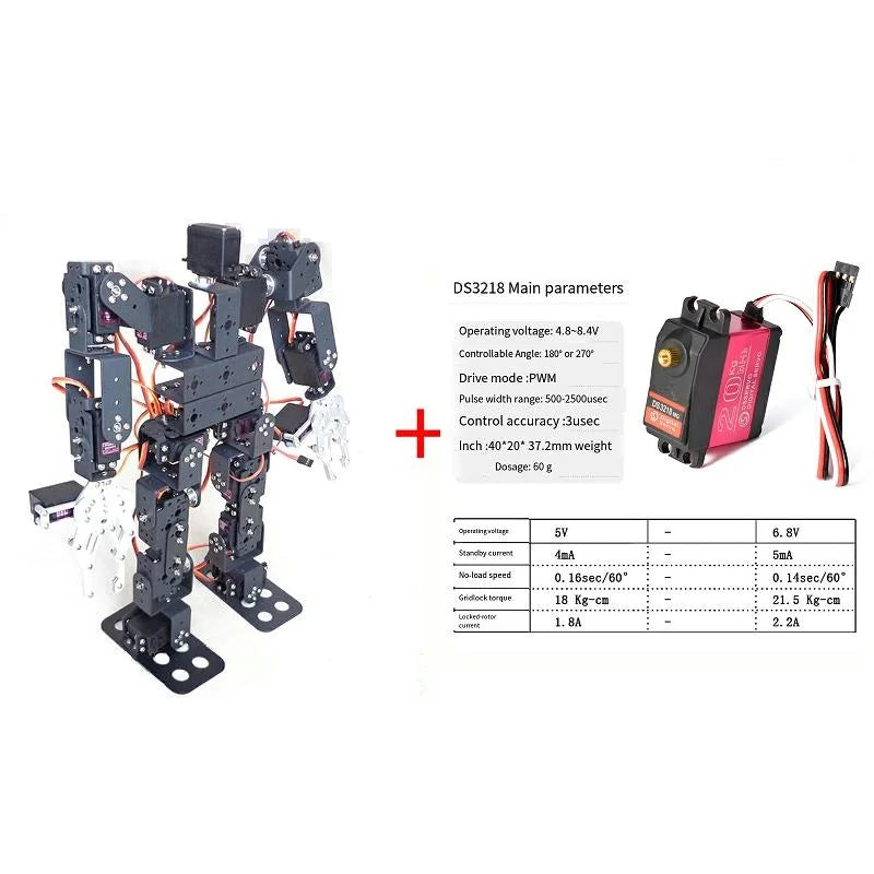 New 17 Dof Humanoid Robot