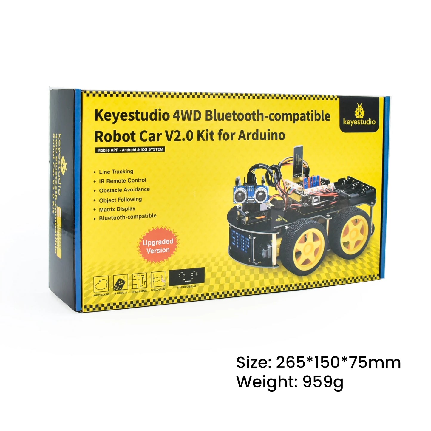 4WD Multi BT Robot Car Kit V2.0 W