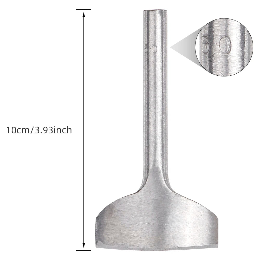 3Pcs Leather Half-Round Cutter