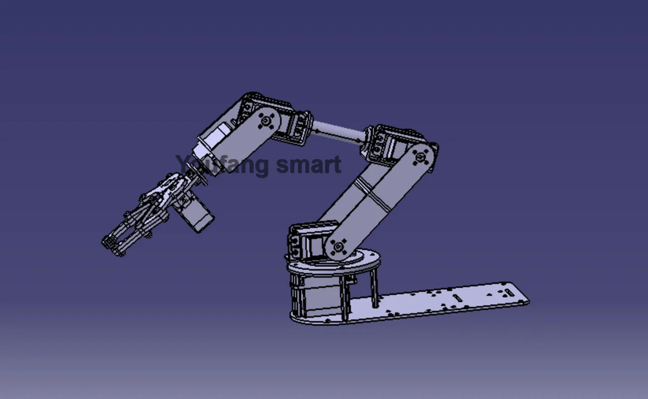 MG996 6 DOF Robot Arm