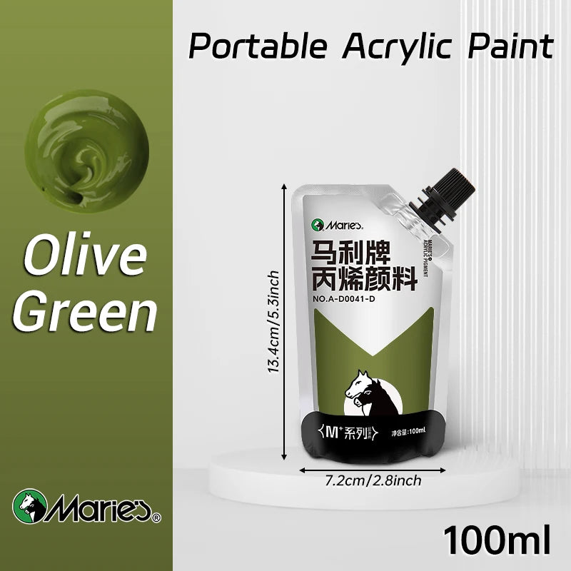 100ml Marie's Acrylic Paint,Assorted Colors