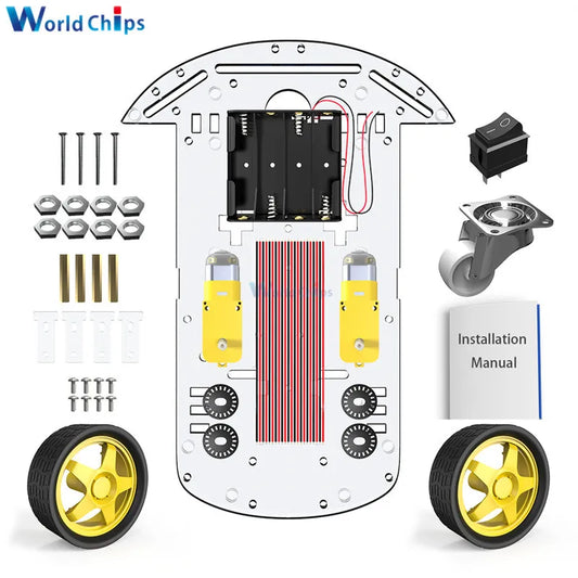 2WD Robot Smart Car Chassis Kits