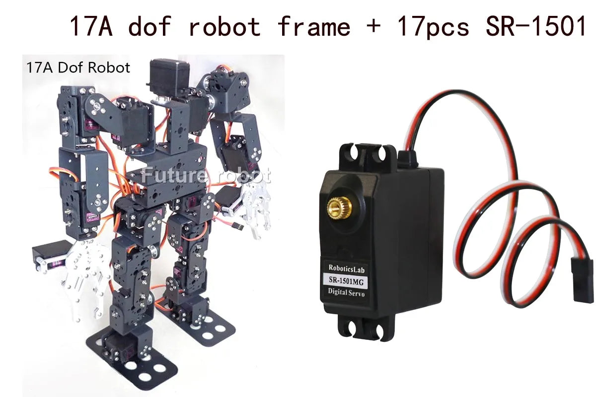 New 17 Dof Humanoid Robot