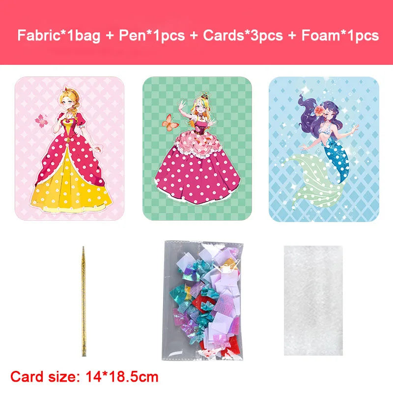 Puzzle Puncture Painting Card Boards