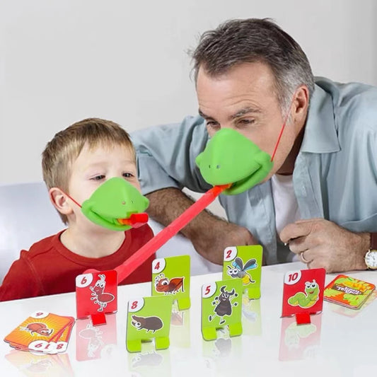 Tongue Lick Cards Board Games parent-child game