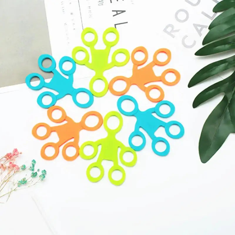 Finger Grip Silicone Ring Exerciser Antistress