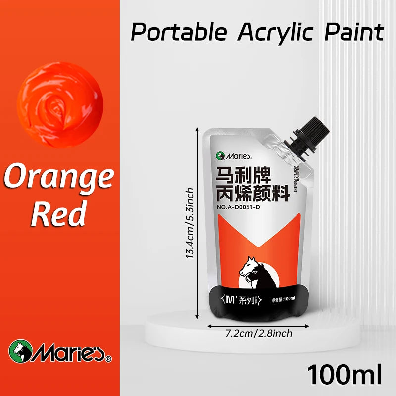 100ml Marie's Acrylic Paint,Assorted Colors