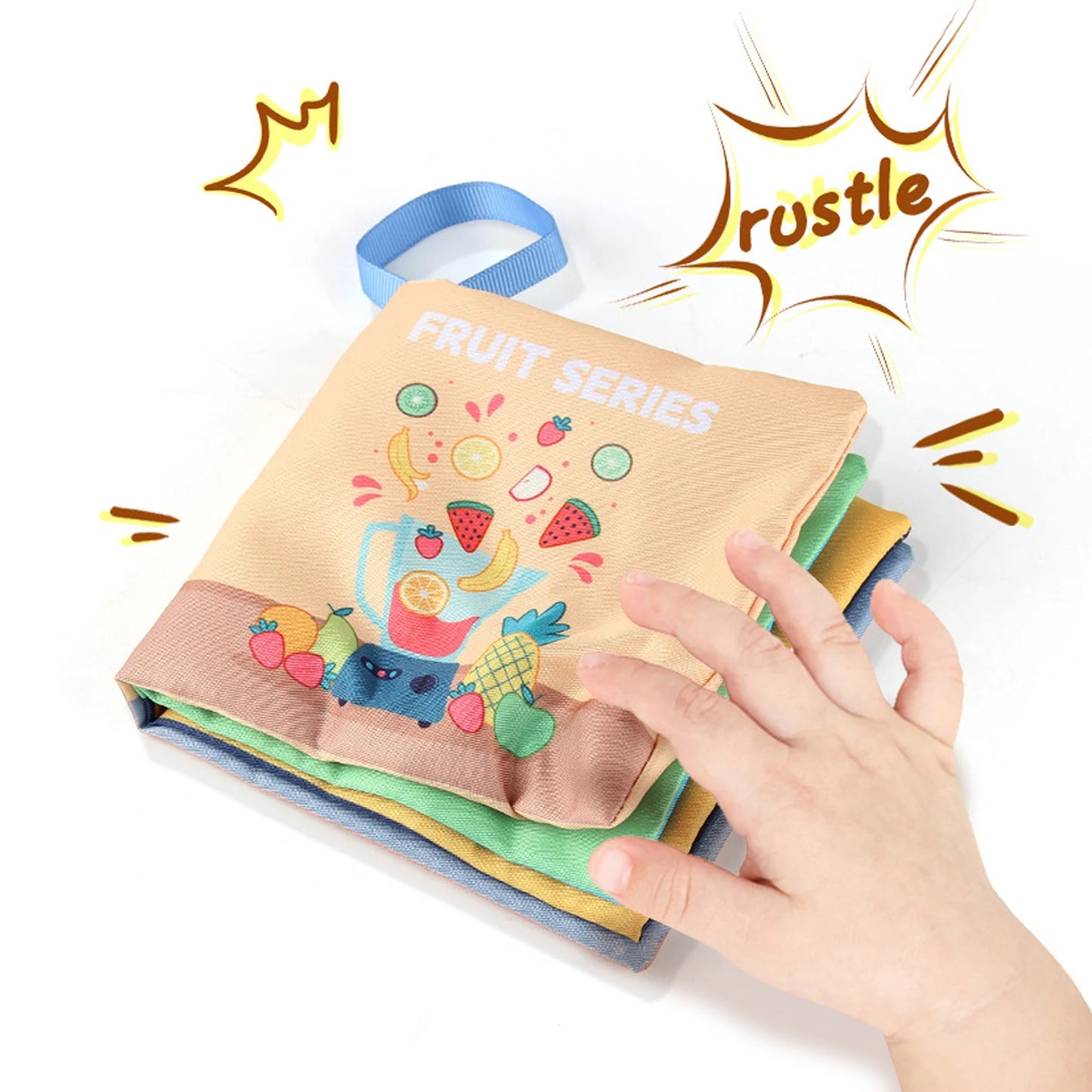 3D Touch Feel High Contrast Cloth Book