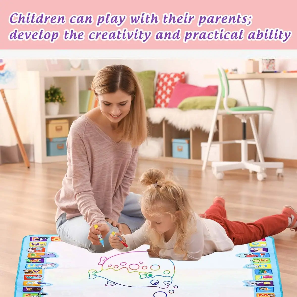 Magic Water Drawing Mat Reusable
