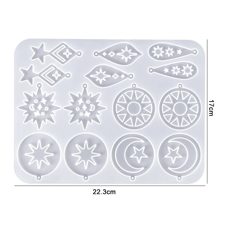 Earring Resin Silicone Molds