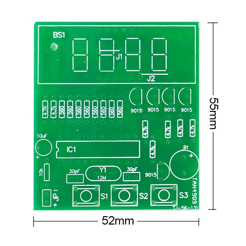 DIY 4-Digit Digital Tube LED Electronic Clock