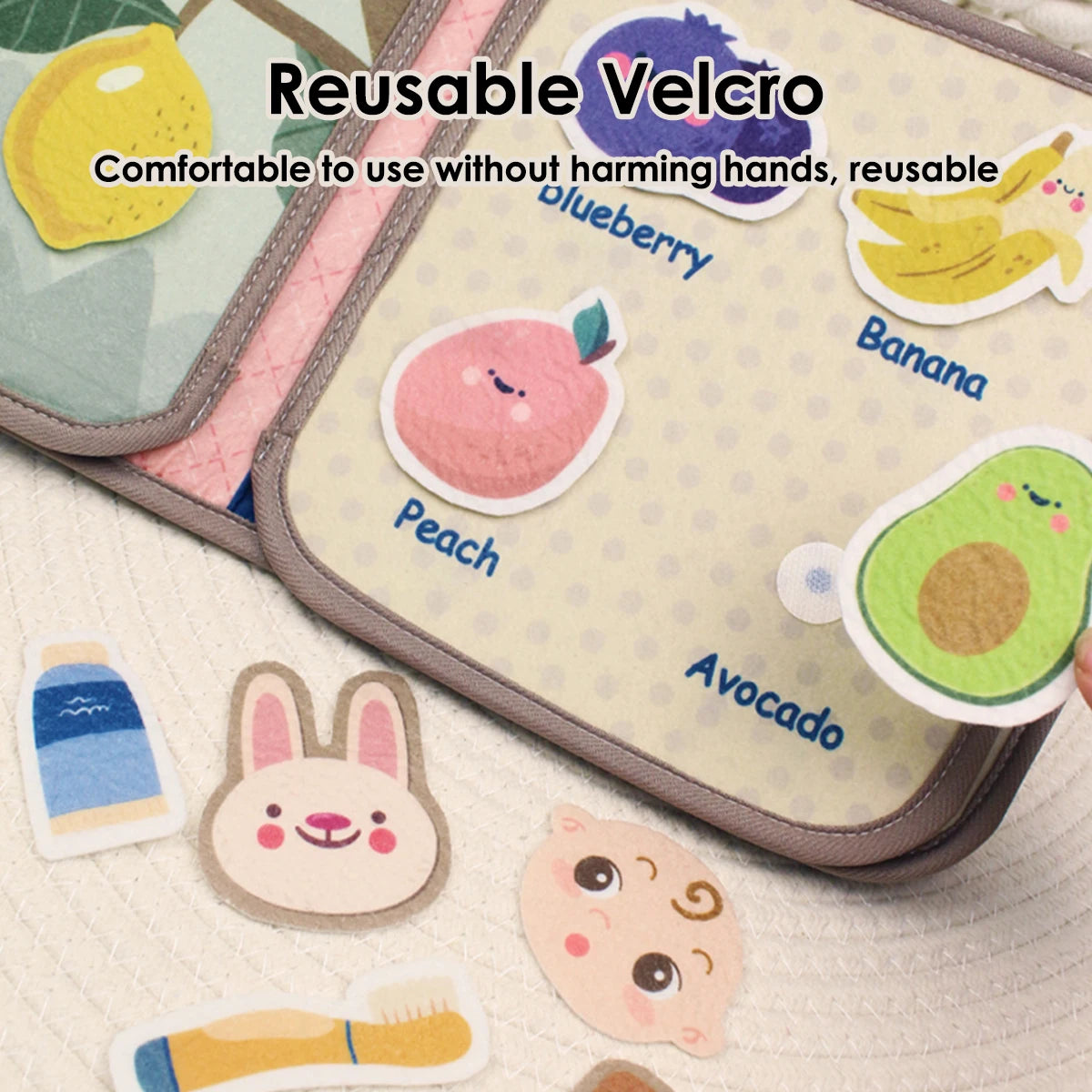 1pcs Busy Book Baby Early Education Book