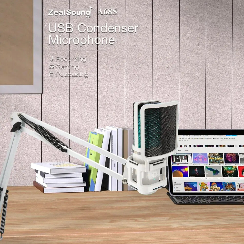 RGB USB Gaming Microphone