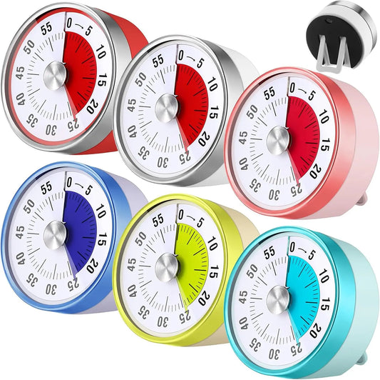 60 Minute Visual Timers Mechanical Desk Countdown