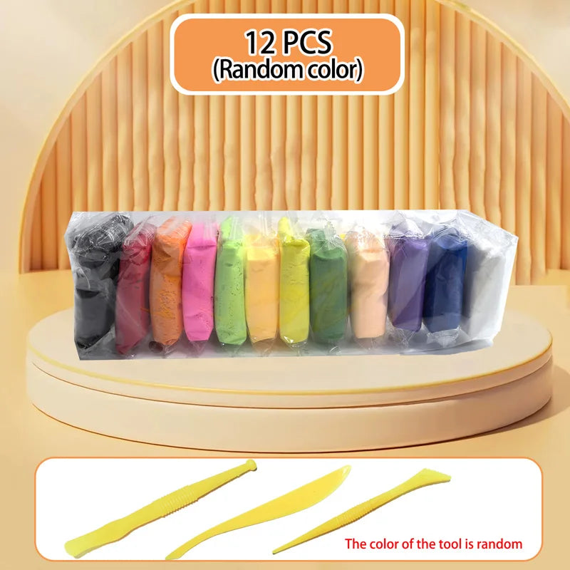 12/24/36pcs Color Clay Air-dried Clay Set