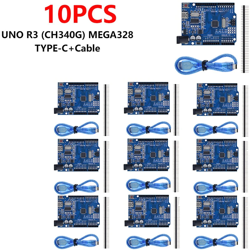 UNO R3 CH340G+MEGA328P SMD Chip 16Mhz For Arduino